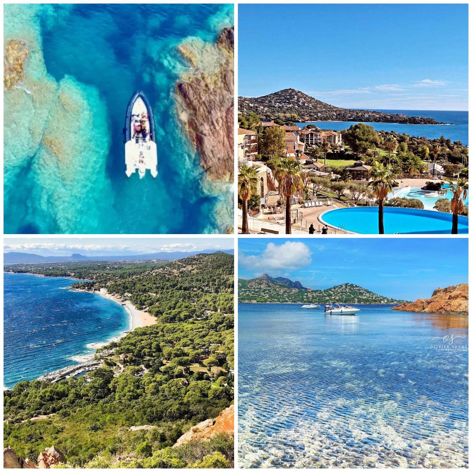 T2 En Rez De Jardin Privatif Cloture , Cap Esterel Pierre Et Vacances ,Piscine Chauffee Des Le 05 Avril Au 02 Novembre Saint-Raphaël Buitenkant foto