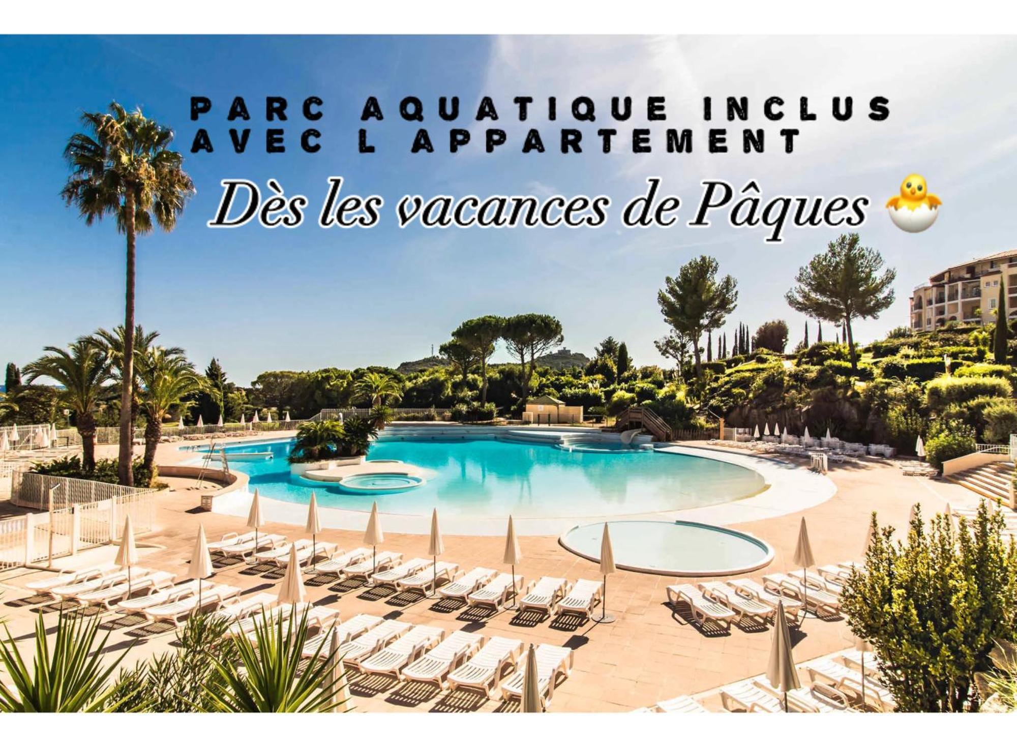 T2 En Rez De Jardin Privatif Cloture , Cap Esterel Pierre Et Vacances ,Piscine Chauffee Des Le 05 Avril Au 02 Novembre Saint-Raphaël Buitenkant foto